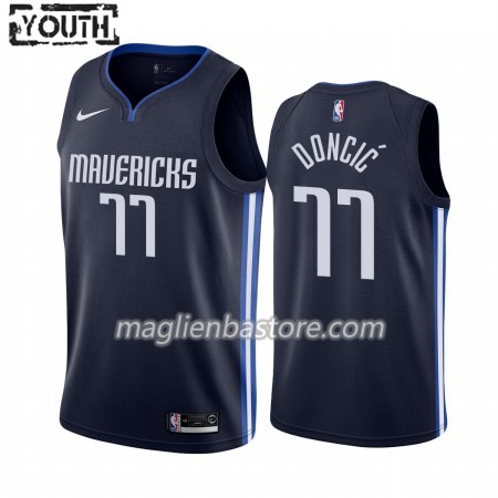 Maglia NBA Dallas Mavericks Luka Doncic 77 Nike 2019-20 Statement Edition Swingman - Bambino